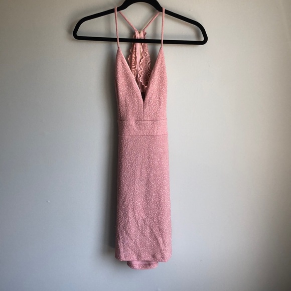 Sparkly Pink Dress - Picture 1 of 9